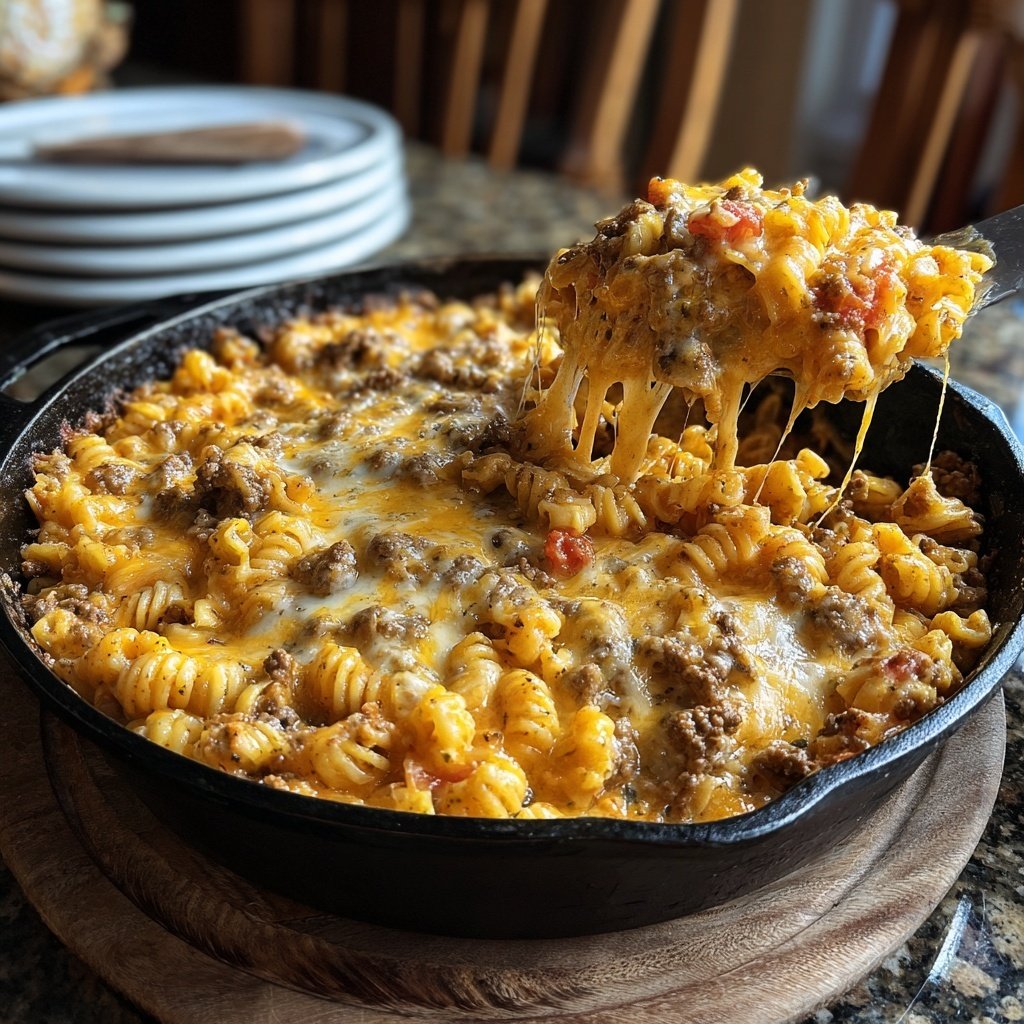 One-Dish Taco Pasta Casserole