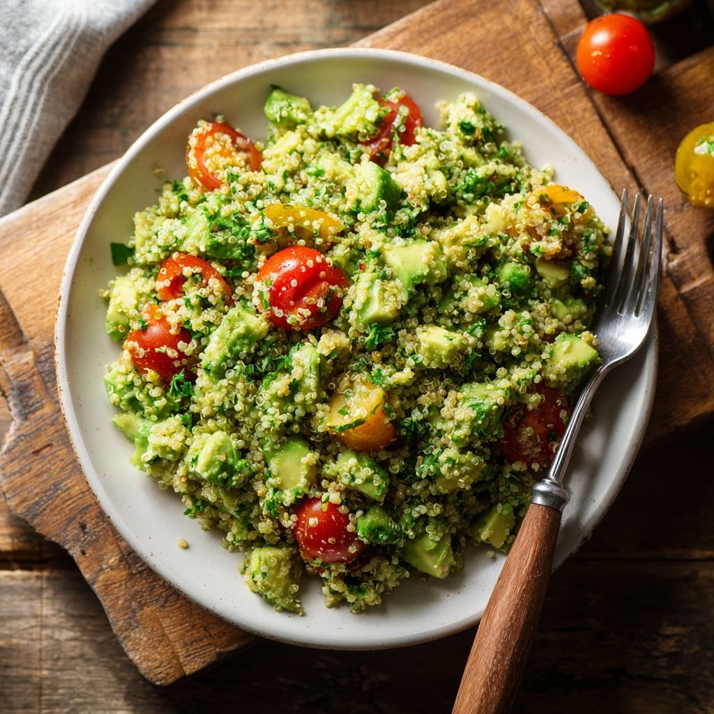 Healthy Avocado Quinoa Salad