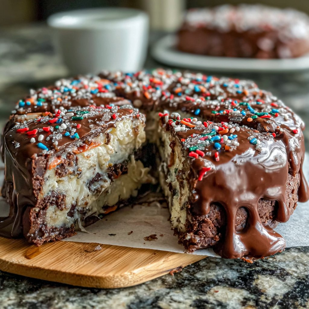 Mouthwatering Graduation Cookie Cake