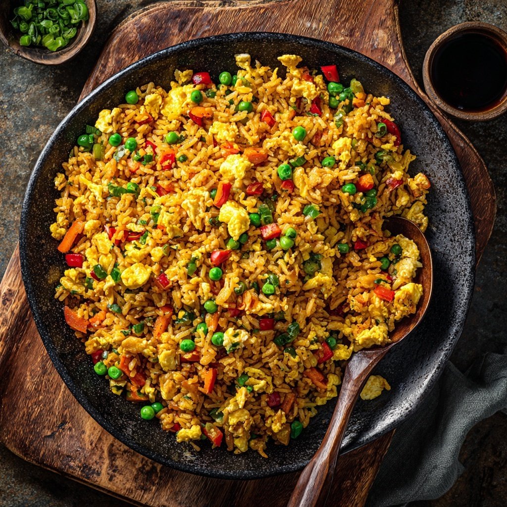 Quick 10 Minute Egg Fried Rice