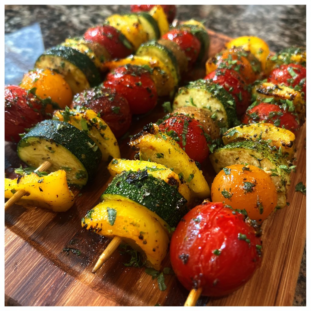 Garden Vegetable Skewers
